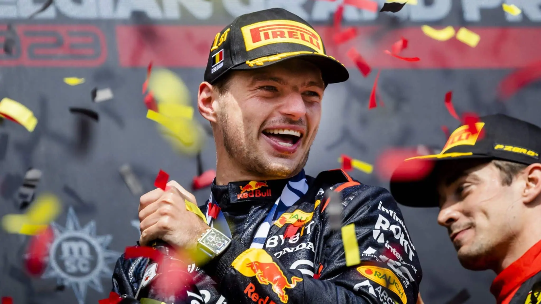 Max Verstappen sends six-word message following Belgian GP win